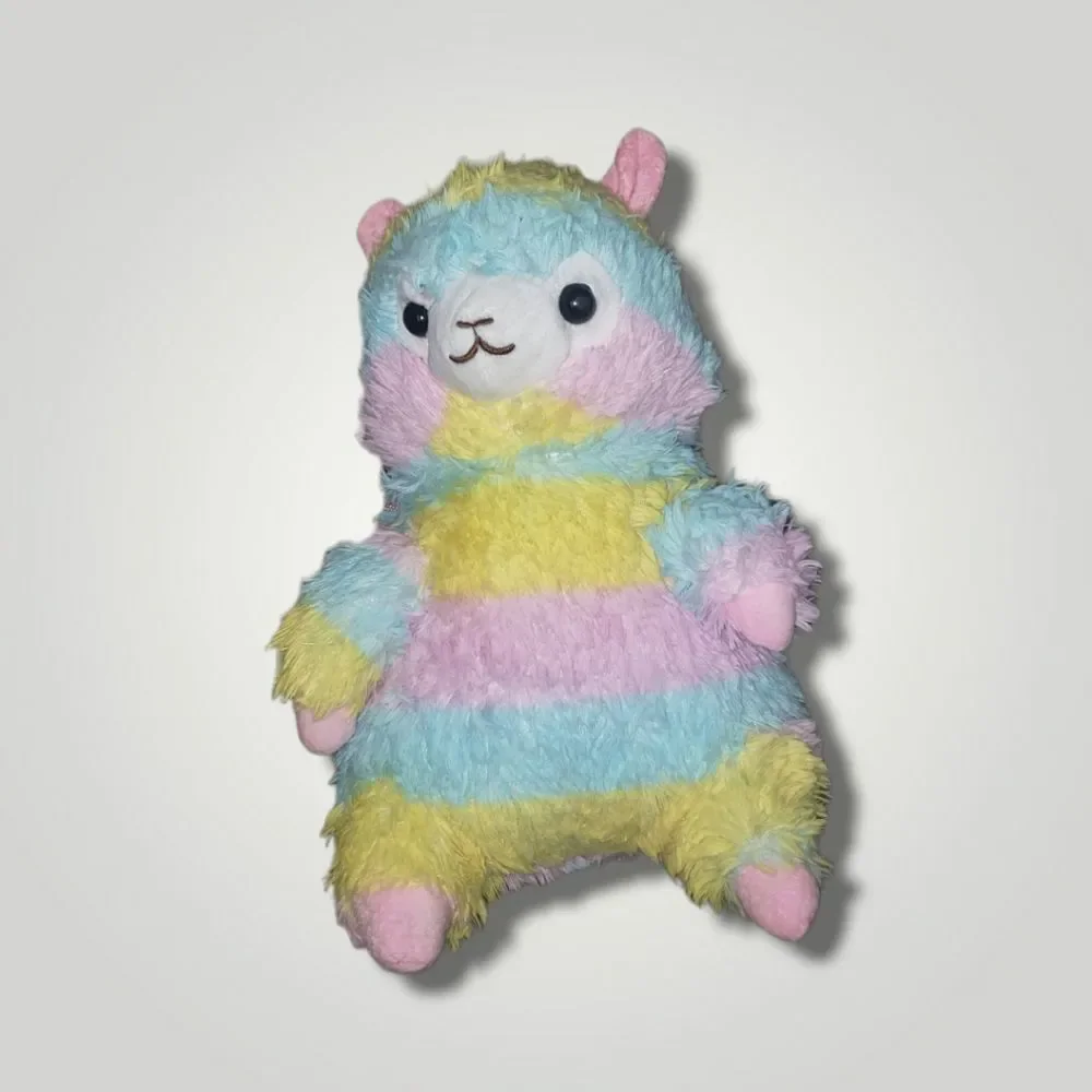 Rainbow lama  Alpaca Plushie Backpack 14